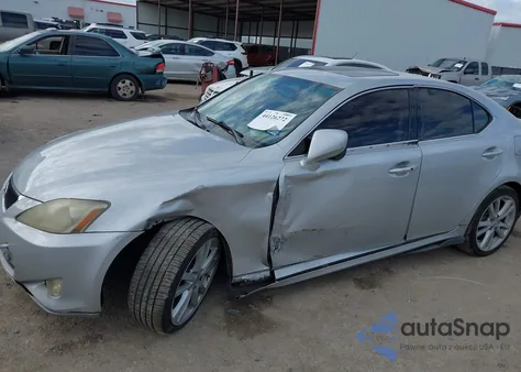 2006 Lexus Is 350 z USA, uszkodzony, nr VIN JTHBE262765006256